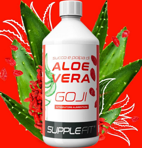 JUS ET PULPE D’ALOE VERA AVEC DU GOJI