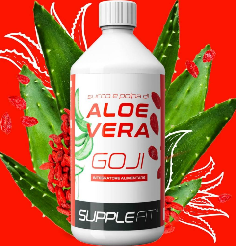 JUS ET PULPE D'ALOE VERA AVEC DU GOJI
