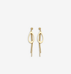 Boucles d’oreilles « Shiny Drop » plaquées en or 18 carats CHOGAN