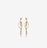 Boucles d’oreilles « Shiny Drop » plaquées en or 18 carats CHOGAN