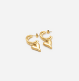 Boucles d’oreilles « Lovely » plaquée or 18 carats CHOGAN